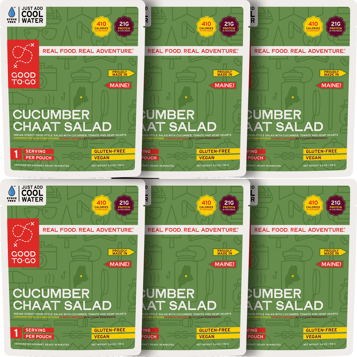 Cucumber Chaat Salad