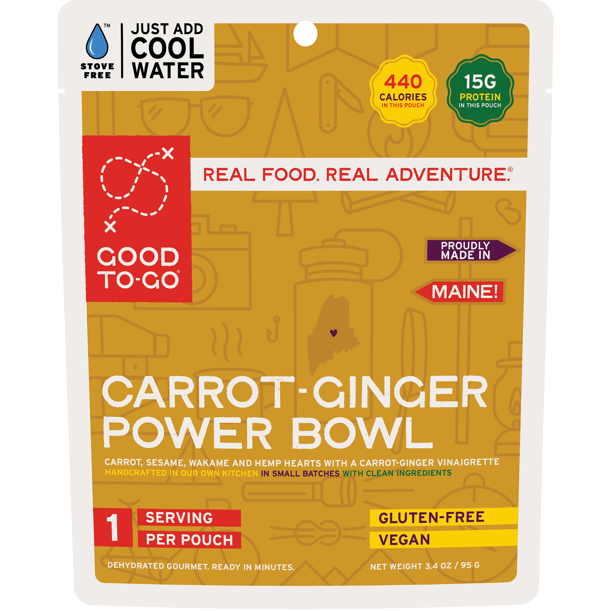 Stoveless Veggie Power Bowl | Carrot Ginger Power Bowl – Good To-Go