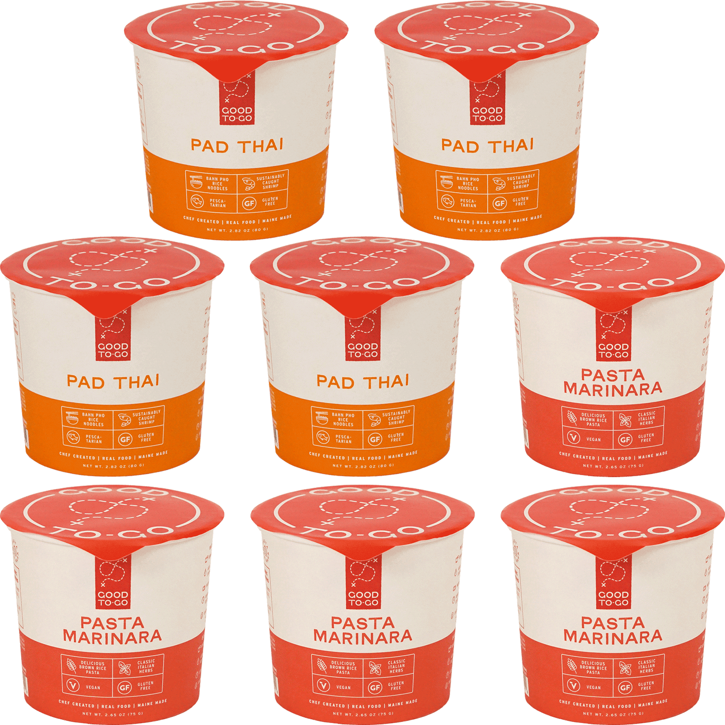 Variety 8-Pack (Pad Thai + Pasta)