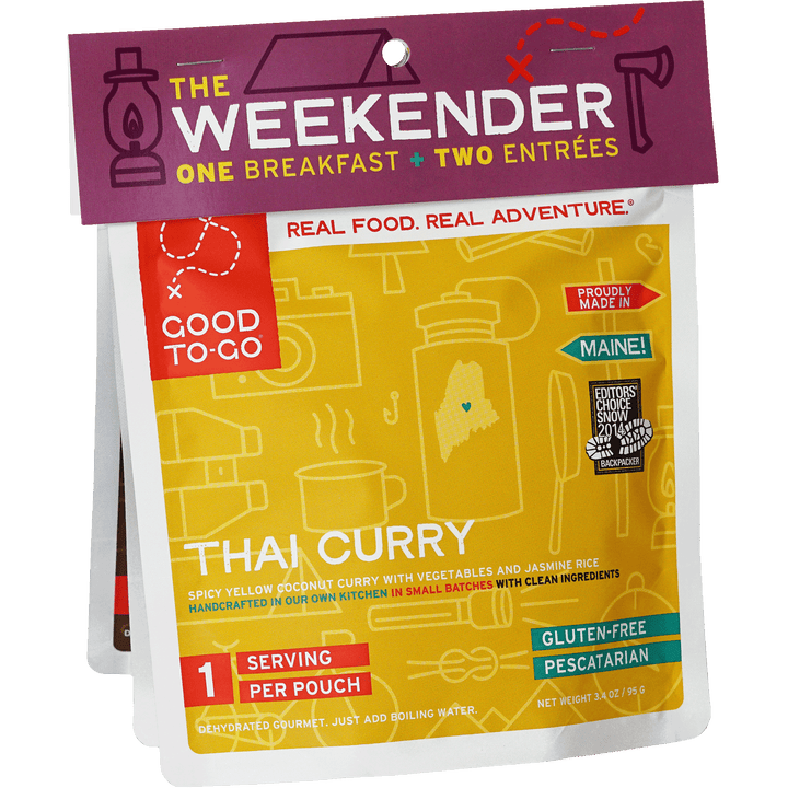 3-Day Weekend Backpacking Food Packs | Good To-Go